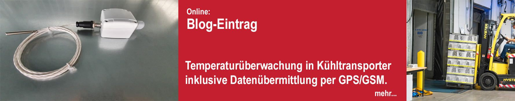 Temperaturüberwachung im Kühltransporter Rotax Albert Balzer AG