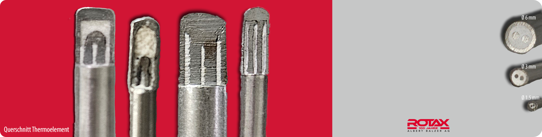 Warum unterscheiden sich die Temperaturbereiche bei Thermopaaren?
